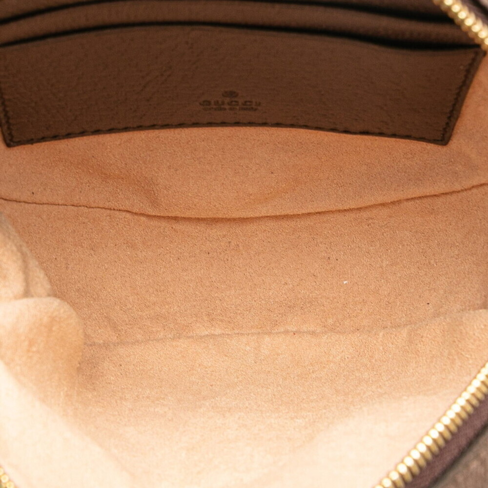 GUCCI Authentic Brown Leather Backpack - Picture 7 of 10